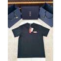 DIOR 2025SS Snake Letter Embroidered Short Sleeve DIOR 2025SS Snake Letter Embroidered Short Sleeve