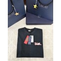 DIOR 2025SS Snake Letter Embroidered Short Sleeve DIOR 2025SS Snake Letter Embroidered Short Sleeve