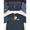 DIOR 2025SS Snake Letter Embroidered Short Sleeve DIOR 2025SS Snake Letter Embroidered Short Sleeve