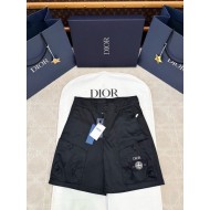 DIOR 2025SS Stone Island Collaboration Shorts - Black