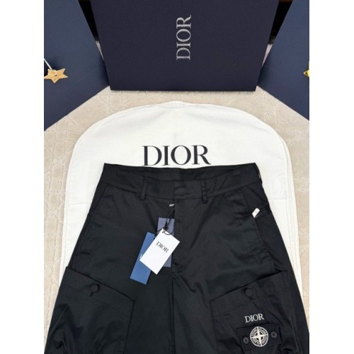 DIOR 2025SS Stone Island Collaboration Shorts - Black DIOR 2025SS Stone Island Collaboration Shorts - Black
