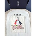 DIOR 2025SS Year of the Snake Printed Smudge Short Sleeves - White DIOR 2025SS Year of the Snake Printed Smudge Short Sleeves - White