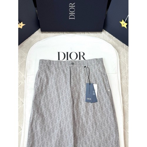 DIOR 25SS All Over Jacquard Print Jeans - Grey DIOR 25SS All Over Jacquard Print Jeans - Grey