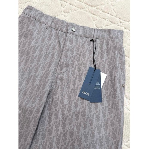 DIOR 25SS All Over Jacquard Print Jeans - Grey DIOR 25SS All Over Jacquard Print Jeans - Grey