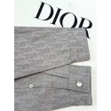DIOR 25SS All-Over Jacquard Print Shirt - Grey DIOR 25SS All-Over Jacquard Print Shirt - Grey