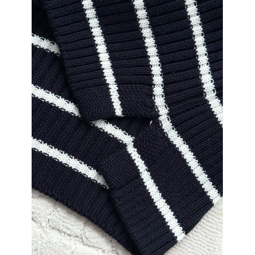 DIOR 25SS Custom-Dyed Striped Shoulder Strap Vest