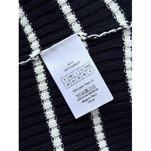 DIOR 25SS Custom-Dyed Striped Shoulder Strap Vest