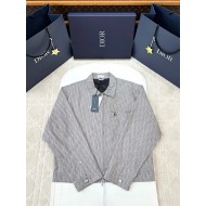 DIOR 25SS Jacquard Print Long Sleeve - Grey