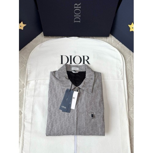 DIOR 25SS Jacquard Print Long Sleeve - Grey DIOR 25SS Jacquard Print Long Sleeve - Grey