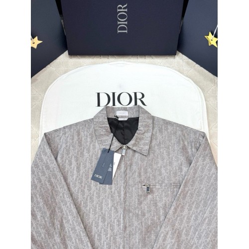 DIOR 25SS Jacquard Print Long Sleeve - Grey DIOR 25SS Jacquard Print Long Sleeve - Grey