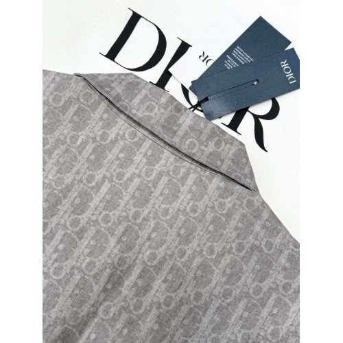DIOR 25SS Jacquard Print Long Sleeve - Grey DIOR 25SS Jacquard Print Long Sleeve - Grey