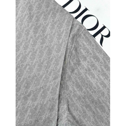 DIOR 25SS Jacquard Print Long Sleeve - Grey DIOR 25SS Jacquard Print Long Sleeve - Grey