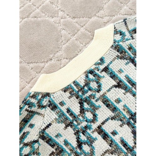 DIOR 25SS New Color Monochrome Button Cardigan DIOR 25SS New Color Monochrome Button Cardigan