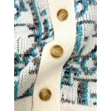 DIOR 25SS New Color Monochrome Button Cardigan DIOR 25SS New Color Monochrome Button Cardigan