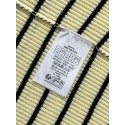 DIOR 25SS Striped Knitted Lettering Short Sleeve - Yellow DIOR 25SS Striped Knitted Lettering Short Sleeve - Yellow