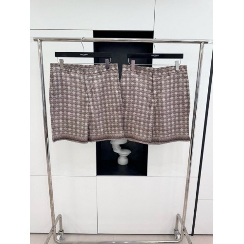 DIOR All Over Print Set Bottom - Brown