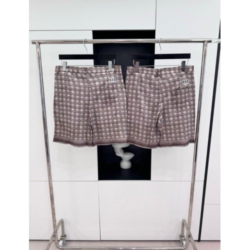 DIOR All Over Print Set Bottom - Brown DIOR All Over Print Set Bottom - Brown