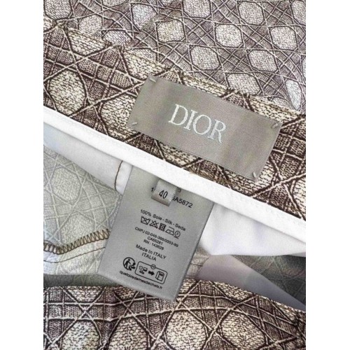 DIOR All Over Print Set Bottom - Brown DIOR All Over Print Set Bottom - Brown