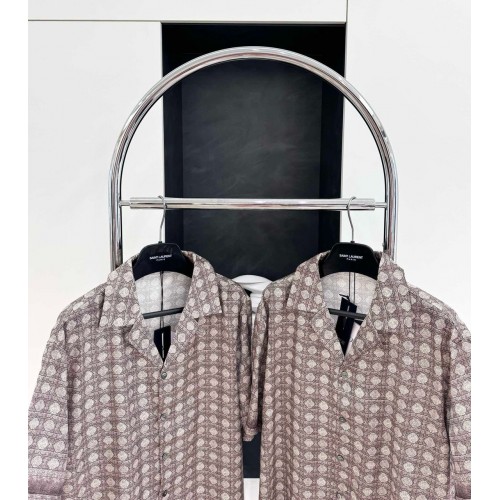 DIOR All Over Print Set Top - Brown DIOR All Over Print Set Top - Brown