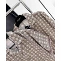 DIOR All Over Print Set Top - Brown DIOR All Over Print Set Top - Brown