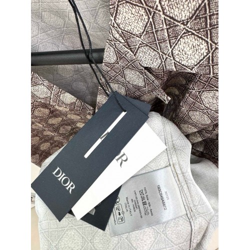 DIOR All Over Print Set Top - Brown DIOR All Over Print Set Top - Brown