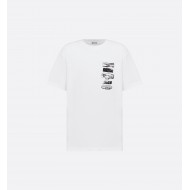 DIOR Archives Labels T-Shirt - White