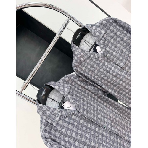 DIOR Full Print Set Top - Grey DIOR Full Print Set Top - Grey