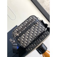 DIOR Mini Safari Bag with Strap - Beige and Black