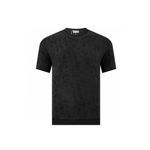 DIOR Oblique Relaxed-Fit T-Shirt - Black