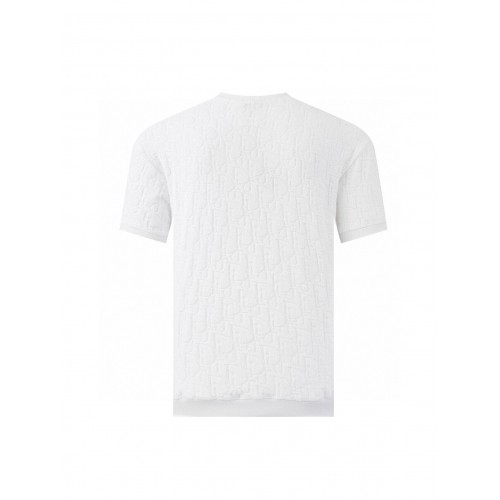 DIOR Oblique Relaxed-Fit T-Shirt - White