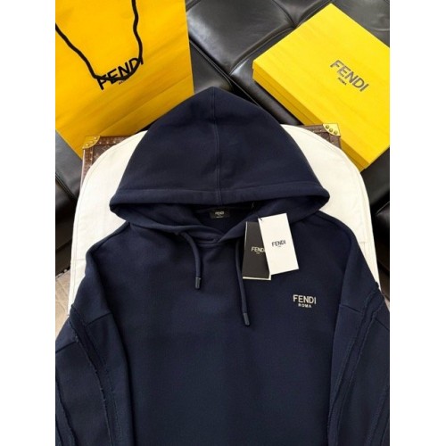 FENDI 2025SS Metal Letters Web Hoodie FENDI 2025SS Metal Letters Web Hoodie