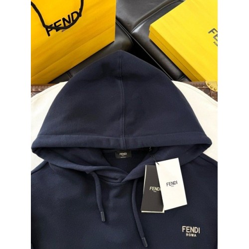 FENDI 2025SS Metal Letters Web Hoodie FENDI 2025SS Metal Letters Web Hoodie