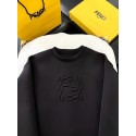 FENDI 2025SS Sweatshirt FF Letter Embossed Logo Sweatshirt FENDI 2025SS Sweatshirt FF Letter Embossed Logo Sweatshirt