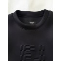FENDI 2025SS Sweatshirt FF Letter Embossed Logo Sweatshirt FENDI 2025SS Sweatshirt FF Letter Embossed Logo Sweatshirt