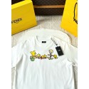 FENDI 25SS Cartoon Print Short Sleeves - White