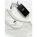 FENDI 25SS Cartoon Print Short Sleeves - White