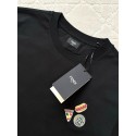 FENDI Cotton Fendilicious T-Shirt - Black FENDI Cotton Fendilicious T-Shirt - Black