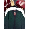 GUCCI 2024FW Floral Gradient Wool Cardigan GUCCI 2024FW Floral Gradient Wool Cardigan