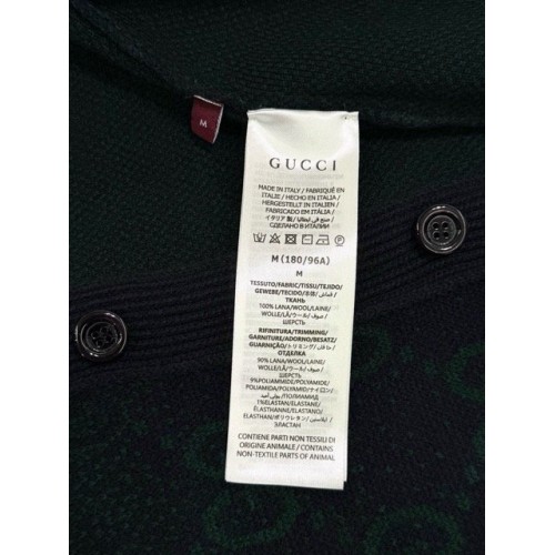 GUCCI 2024FW Floral Gradient Wool Cardigan GUCCI 2024FW Floral Gradient Wool Cardigan