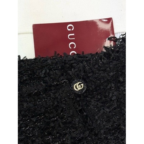 GUCCI 2024FW Multi-Specialty Yarn Woven Synthetic Dress GUCCI 2024FW Multi-Specialty Yarn Woven Synthetic Dress