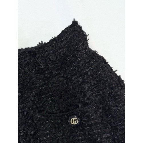 GUCCI 2024FW Multi-Specialty Yarn Woven Synthetic Short Skirt GUCCI 2024FW Multi-Specialty Yarn Woven Synthetic Short Skirt