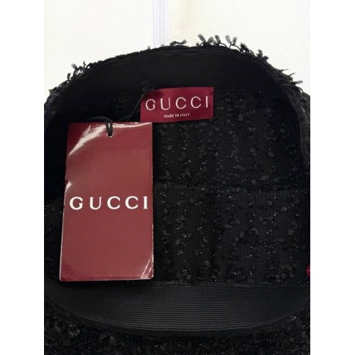 GUCCI 2024FW Multi-Specialty Yarn Woven Synthetic Short Skirt GUCCI 2024FW Multi-Specialty Yarn Woven Synthetic Short Skirt