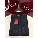 GUCCI 2024FW Various Special Yarns Woven Synthetic Jacket GUCCI 2024FW Various Special Yarns Woven Synthetic Jacket