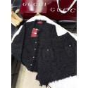 GUCCI 2024FW Various Special Yarns Woven Synthetic Jacket GUCCI 2024FW Various Special Yarns Woven Synthetic Jacket
