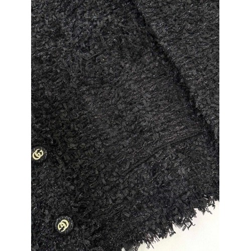 GUCCI 2024FW Various Special Yarns Woven Synthetic Jacket GUCCI 2024FW Various Special Yarns Woven Synthetic Jacket