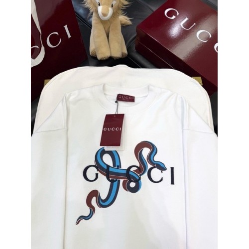 GUCCI 2025SS Snake Year Limited Edition Printed Round Neck Sweatshirt GUCCI 2025SS Snake Year Limited Edition Printed Round Neck Sweatshirt