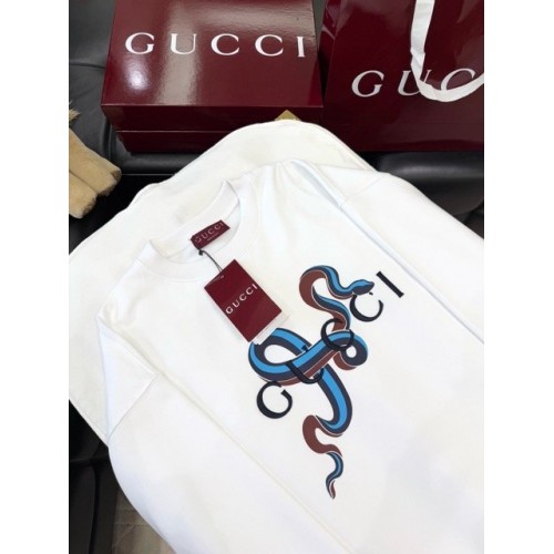 GUCCI 2025SS Snake Year Limited Edition Printed Round Neck Sweatshirt GUCCI 2025SS Snake Year Limited Edition Printed Round Neck Sweatshirt
