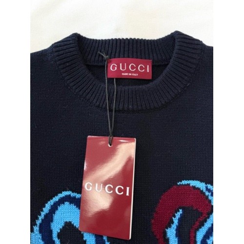 GUCCI 2025SS Snake Year Limited Wool Knit Sweater - Black GUCCI 2025SS Snake Year Limited Wool Knit Sweater - Black