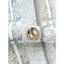 GUCCI 2025SS Wool Braided Gold Silk Blend Jacket GUCCI 2025SS Wool Braided Gold Silk Blend Jacket