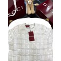 GUCCI 2025SS Wool Braided Gold Silk Blended Short Sleeve GUCCI 2025SS Wool Braided Gold Silk Blended Short Sleeve
